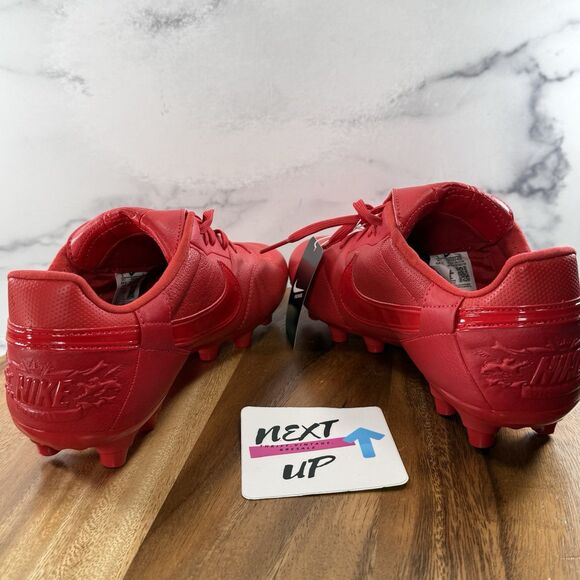 Mens size 8-Nike Premier 3 FG Fire Triple Red Soccer Cleats HM0265-600 nby main image 10